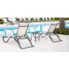 Source Furniture Atlantic Sled Chaise With Arms Set of 2