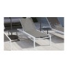 Source Furniture Fusion Aluminum Sling Armless Chaise Lounge 3