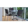 Source Furniture Fiji Wicker Dining Arm Chair Lifestyle - Source Furniture Fiji Wicker Dining Arm Chair Lifestyle