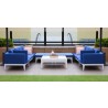 Source Furniture South Beach Small Square Coffee Table Set