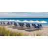 Sling Aluminum Stackable Armless Chaise Lounge