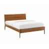 Greenington Ventura Cal King Platform Bed Amber - Front Side Angle - Greenington Ventura Cal King Platform Bed Amber - Front Side Angle