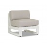 Sunset West Newport Armless Club Chair - Perspective
