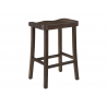 Tulip 26" Counter Height Stool Set of Two - Top Angled