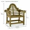 Marlborough Dining Armchair- dimension - Marlborough Dining Armchair- dimension