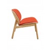 Danica Lounge Chair in Wheat Red - Side