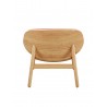 Danica Lounge Chair in Wheat Red - Back View