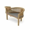 REPLACEMENT CUSHION BH-202LS CURVE LOVE SEAT BENCH - REPLACEMENT CUSHION BH-202LS CURVE LOVE SEAT BENCH