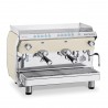 La Pavoni Geniale 13 Liter Programmable + LCD Two Group Volumetric -WHite Front