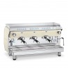 La Pavoni Geniale 21 Liter Programmable + LCD Three Group Volumetric- White Front