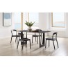 Greenington Hanna Dining Table Caviar - Lifestyle 
