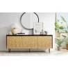 Greenington Hanna Sideboard In Caviar/Wheat - Lifestyle  - Greenington Hanna Sideboard In Caviar/Wheat - Lifestyle 