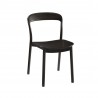 Greenington Hanna Chair Bamboo Seat In Caviar - Angled View