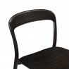 Greenington Hanna Chair Bamboo Seat In Caviar - Seat Back 