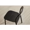 Greenington Hanna Chair Bamboo Seat In Caviar - Lifestyle Top Back Angle 2 - Greenington Hanna Chair Bamboo Seat In Caviar - Lifestyle Top Back Angle 2