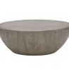 Sunpan Kinsley Coffee Table Small Grey - Front Angle