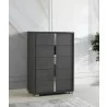 J&M Furniture Giulia Bedroom Collection Matte Gray - J&M Furniture Giulia Bedroom Collection Matte Gray