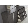 J&M Furniture Giulia Bedroom Collection Matte Gray