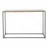 Moe's Home Collection Winslow Marble Console Table Capuccino - Front Angle