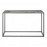 Moe's Home Collection Winslow Marble Console Table Grey  - Front Angle