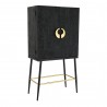 Moe's Home Collection Hope Bar Cabinet - Front Side Angle