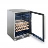 Blaze Grills Front Outdoor Beverage Cooler - Angled and Opened