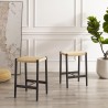Greenington Leif Counter Height Stool In Caviar - Lifestyle