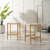 Greenington Leif Counter Height Stool In Wheat - Lifestyle