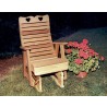 Cedar Royal Country Hearts Glider Chair