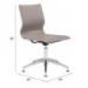 Glider Conference Chair - Seat Dimensions