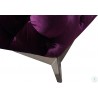 J&M Furniture Glitz Love Seat Purple 001