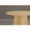 Greenington Luna 48” Round Table In Wheat - Lifestyle Side Tabletop