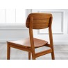 Greenington Currant Chair Amber - Boxed Set of Two - Seat Back Side Angle