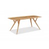 Greenington Azara Dining Table Caramelized - Front Side Angle