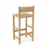 Anderson Teak Sedona Bar Chair - Back - Anderson Teak Sedona Bar Chair - Back