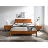 Greenington Monterey King Platform Bed - Amber - Front Lifestyle