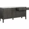 Sunpan Keldon Dresser - Front Side Opened Angle - Sunpan Keldon Dresser - Front Side Opened Angle