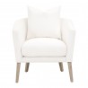 Essentials For Living Gordon Club Chair in LiveSmart Peyton-Pearl - Front