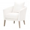Essentials For Living Gordon Club Chair in LiveSmart Peyton-Pearl - Angled View