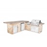 Bull BBQ Gourmet Q Outdoor Kitchen & Grill - Angled View 5