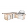 Bull BBQ Gourmet Q Outdoor Kitchen & Grill - Angled View 4