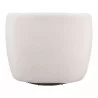 Govan Swivel Chair in Ivory- back view 1 - Govan Swivel Chair in Ivory- back view 1
