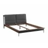 Greenington Park Avenue Queen Platform Bed with Fabric - Ruby - Bed Frame Sides Only - Greenington Park Avenue Queen Platform Bed with Fabric - Ruby - Bed Frame Sides Only