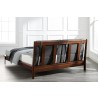 Greenington Park Avenue Queen Platform Bed with Fabric - Ruby - Lifestyle 2