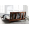 Greenington Park Avenue King Platform Bed with Fabric - Ruby - Lifestyle