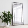 Sunpan Pasadena Floor Mirror Black - Lifestyle