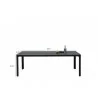 Decker 9pc Dining Set - Table Dimensions - Decker 9pc Dining Set - Table Dimensions