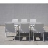Bellini Home and Garden Versailles 7pc Dining Set In White Finish 008