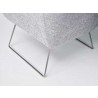 Kendrick Chair Light Grey Fabric - Foot