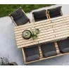 Cane-Line Grace Dining Table, 95" x 39", Incl. Teak Table image 5 - Cane-Line Grace Dining Table, 95" x 39", Incl. Teak Table image 5